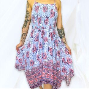 Japan’s (S) Purple Flowy Floral Dress